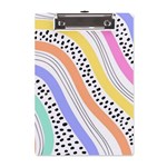 Background Abstract Wallpaper A5 Acrylic Clipboard