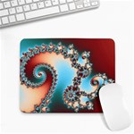 Fractal Spiral Art Math Abstract Small Mousepad