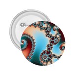 Fractal Spiral Art Math Abstract 2.25  Buttons