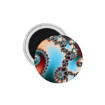 Fractal Spiral Art Math Abstract 1.75  Magnets