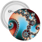 Fractal Spiral Art Math Abstract 3  Buttons