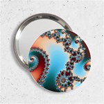 Fractal Spiral Art Math Abstract 2.25  Handbag Mirrors