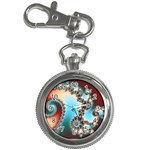 Fractal Spiral Art Math Abstract Key Chain Watches