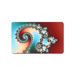 Fractal Spiral Art Math Abstract Magnet (Name Card)