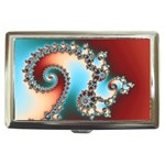 Fractal Spiral Art Math Abstract Cigarette Money Case