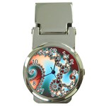 Fractal Spiral Art Math Abstract Money Clip Watches