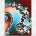 Fractal Spiral Art Math Abstract Canvas 12  x 16 