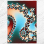 Fractal Spiral Art Math Abstract Canvas 12  x 18 