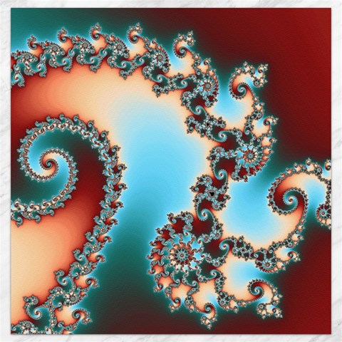 Fractal Spiral Art Math Abstract Canvas 16  x 16  from ArtsNow.com 15.2 x15.41  Canvas - 1