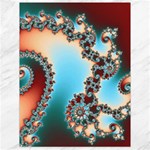 Fractal Spiral Art Math Abstract Canvas 18  x 24 