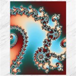 Fractal Spiral Art Math Abstract Canvas 36  x 48 