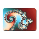 Fractal Spiral Art Math Abstract Small Doormat