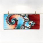 Fractal Spiral Art Math Abstract Hand Towel