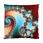 Fractal Spiral Art Math Abstract Standard Cushion Case (One Side)