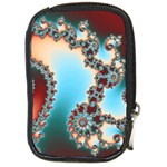 Fractal Spiral Art Math Abstract Compact Camera Leather Case