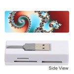 Fractal Spiral Art Math Abstract Memory Card Reader (Stick)