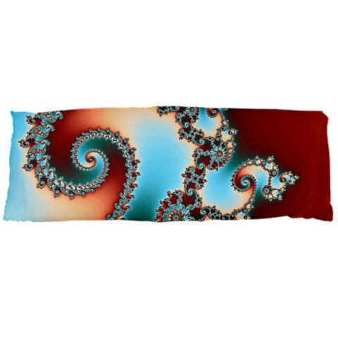 Fractal Spiral Art Math Abstract Body Pillow Case Dakimakura (Two Sides) from ArtsNow.com Back