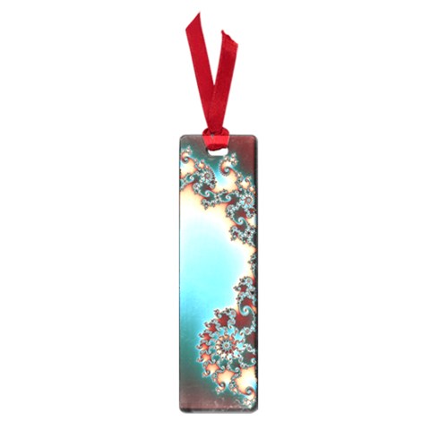 Fractal Spiral Art Math Abstract Small Book Marks from ArtsNow.com Front