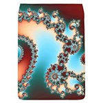 Fractal Spiral Art Math Abstract Removable Flap Cover (L)