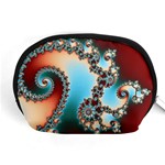 Fractal Spiral Art Math Abstract Accessory Pouch (Medium)