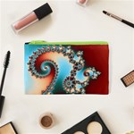 Fractal Spiral Art Math Abstract Cosmetic Bag (XS)