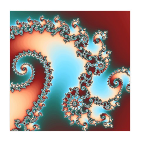 Fractal Spiral Art Math Abstract Duvet Cover (Queen Size) from ArtsNow.com Front