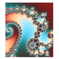 Fractal Spiral Art Math Abstract Duvet Cover Double Side (King Size) from ArtsNow.com Front