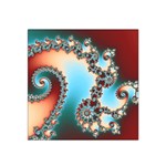 Fractal Spiral Art Math Abstract Satin Bandana Scarf 22  x 22 