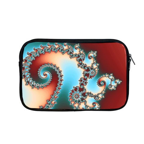 Fractal Spiral Art Math Abstract Apple MacBook Pro 13  Zipper Case from ArtsNow.com Front