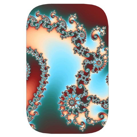 Fractal Spiral Art Math Abstract Waist Pouch (Small) from ArtsNow.com Front