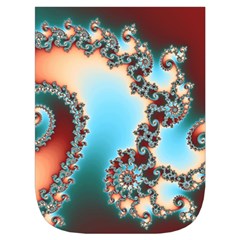 Fractal Spiral Art Math Abstract Waist Pouch (Small) from ArtsNow.com Front Pocket