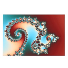 Fractal Spiral Art Math Abstract Waist Pouch (Small) from ArtsNow.com Loop