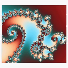 Fractal Spiral Art Math Abstract Roll Up Canvas Pencil Holder (S) from ArtsNow.com Front