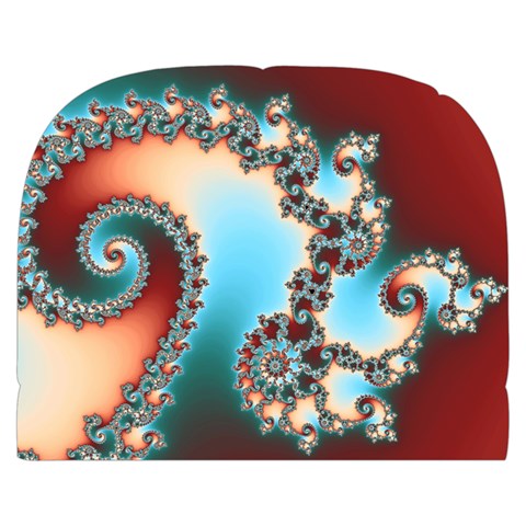 Fractal Spiral Art Math Abstract Make Up Case (Small) from ArtsNow.com Front