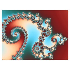 Fractal Spiral Art Math Abstract Premium Plush Fleece Blanket (Extra Small) from ArtsNow.com 40 x30  Blanket Back