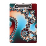 Fractal Spiral Art Math Abstract A5 Acrylic Clipboard