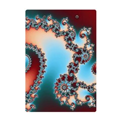 Fractal Spiral Art Math Abstract A5 Acrylic Clipboard from ArtsNow.com Back