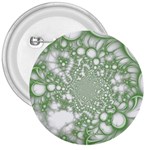 Green Abstract Fractal Background Texture 3  Buttons