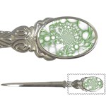 Green Abstract Fractal Background Texture Letter Opener