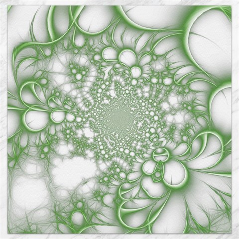 Green Abstract Fractal Background Texture Canvas 12  x 12  from ArtsNow.com 11.4 x11.56  Canvas - 1