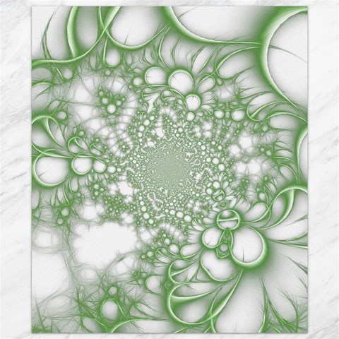 Green Abstract Fractal Background Texture Canvas 20  x 24  from ArtsNow.com 19.57 x23.15  Canvas - 1