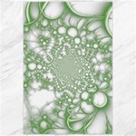 Green Abstract Fractal Background Texture Canvas 24  x 36 