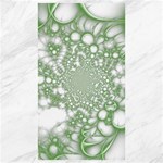 Green Abstract Fractal Background Texture Canvas 40  x 72 