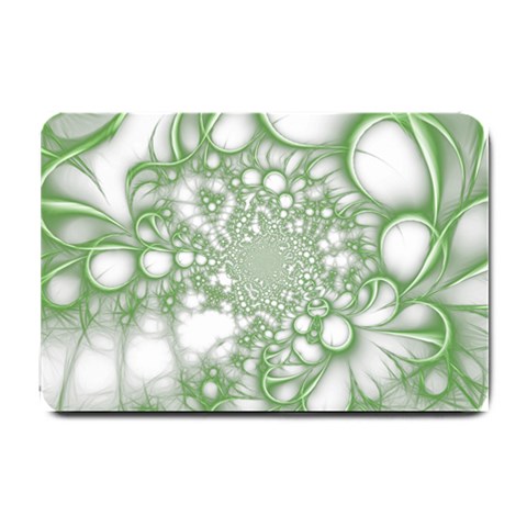Green Abstract Fractal Background Texture Small Doormat from ArtsNow.com 24 x16  Door Mat