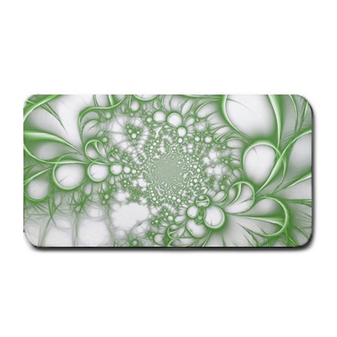 Green Abstract Fractal Background Texture Medium Bar Mat from ArtsNow.com 16 x8.5  Bar Mat