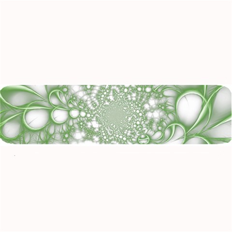 Green Abstract Fractal Background Texture Large Bar Mat from ArtsNow.com 32 x8.5  Bar Mat