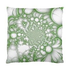 Green Abstract Fractal Background Texture Standard Cushion Case (Two Sides) from ArtsNow.com Back