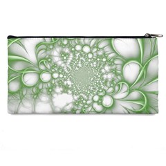 Green Abstract Fractal Background Texture Pencil Case from ArtsNow.com Back