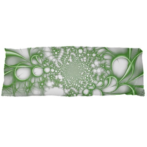 Green Abstract Fractal Background Texture Body Pillow Case Dakimakura (Two Sides) from ArtsNow.com Front