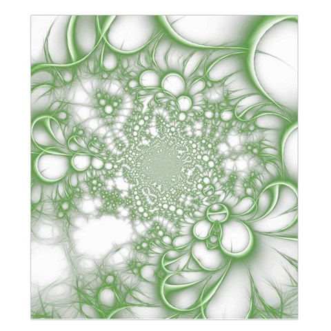 Green Abstract Fractal Background Texture Duvet Cover (King Size) from ArtsNow.com Duvet Quilt